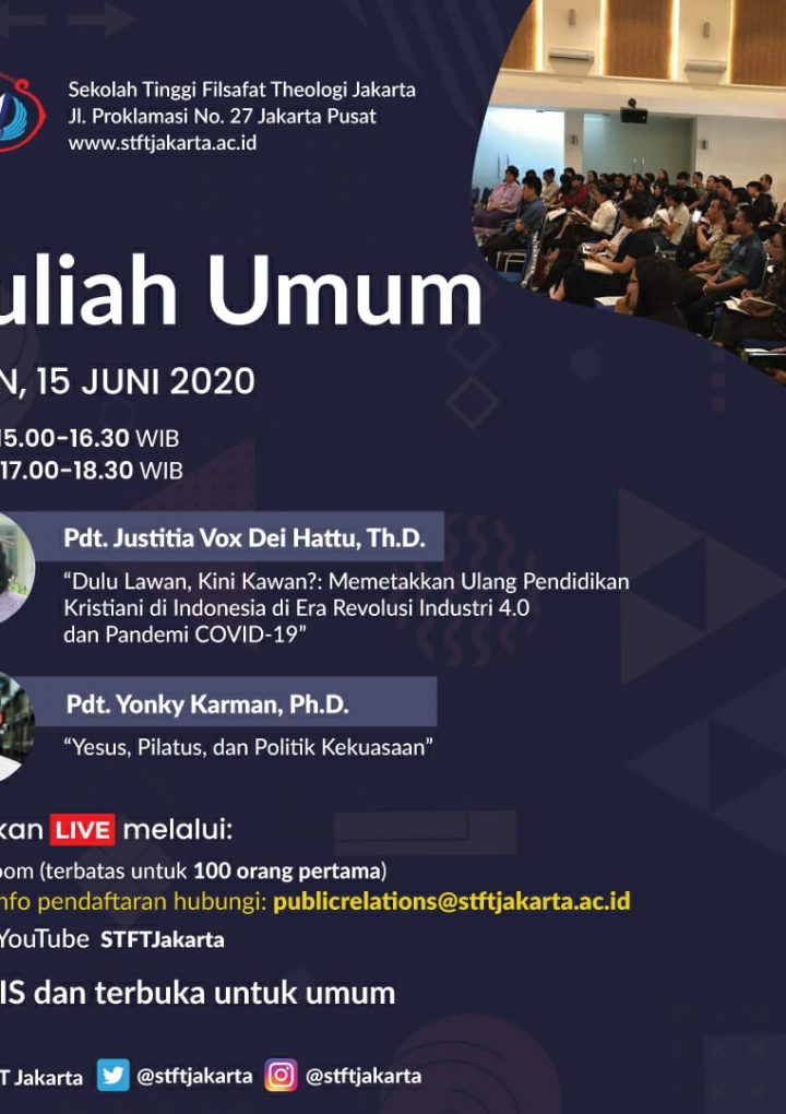 Kuliah Umum: Kala dan Kalam Edisi Juni 2020