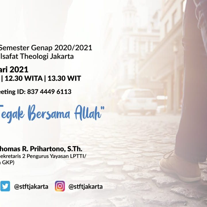 Berjalan Tegak bersama Allah: STFT Jakarta memulai Perkuliahan Semester Genap TA/ 2020/2021