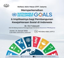 PERDANA DI 2022 – Refleksi Akhir Pekan STFT Jakarta: Mengenal Sustainable Development Goals bagi Indonesia