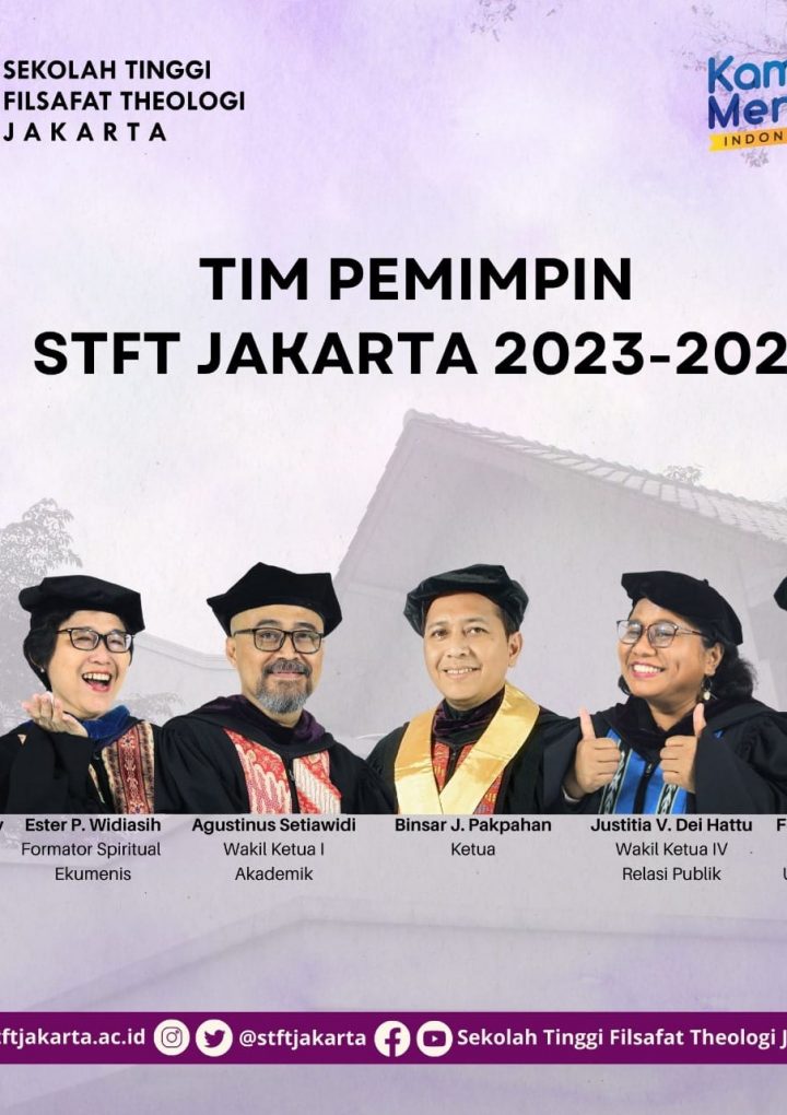 Sambutan Ketua STFT Jakarta Masa Bakti 2023-2027 Dalam Rangka Dies Natalis ke-89 dan Pelantikan Tim Pemimpin Masa Bakti 2023-2027 Sekolah Tinggi Filsafat Theologi Jakarta
