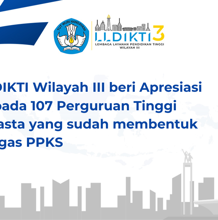 STFT Jakarta Menerima Penghargaaan dari LLDikti Wilayah III