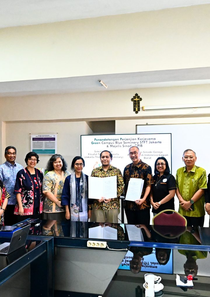 MoA STFT Jakarta dengan Sinode GPIB: Mewujudkan Gerakan Gereja Hijau