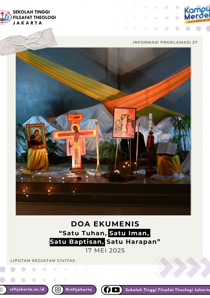 Doa Ekumenis: Satu Tuhan, Satu Iman, Satu Baptisan, Satu Harapan