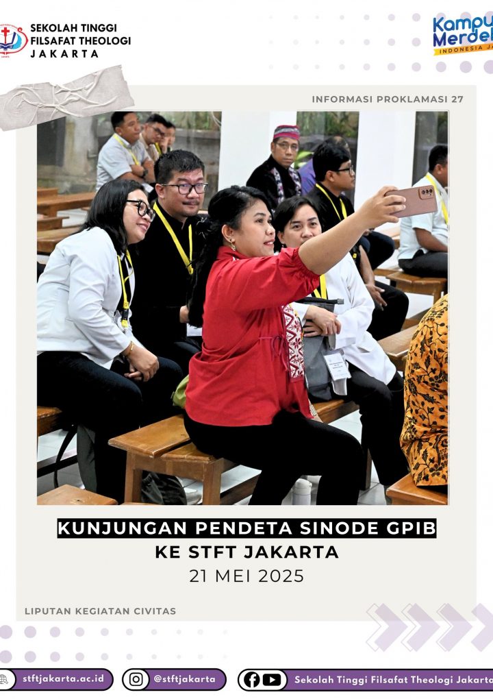 Kunjungan Pendidikan Oikumene Keindonesiaan Sinode GPIB ke STFT Jakarta