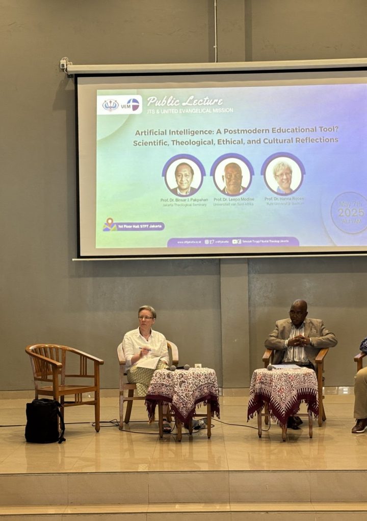 Kuliah Umum STFT Jakarta Bersama United Evangelical Mission (UEM) – 𝐀𝐫𝐭𝐢𝐟𝐢𝐜𝐢𝐚𝐥 𝐈𝐧𝐭𝐞𝐥𝐥𝐢𝐠𝐞𝐧𝐜𝐞: 𝐀 𝐏𝐨𝐬𝐭𝐦𝐨𝐝𝐞𝐫𝐧 𝐄𝐝𝐮𝐜𝐚𝐭𝐢𝐨𝐧𝐚𝐥 𝐓𝐨𝐨𝐥? 𝐒𝐜𝐢𝐞𝐧𝐭𝐢𝐟𝐢𝐜, 𝐓𝐡𝐞𝐨𝐥𝐨𝐠𝐢𝐜𝐚𝐥, 𝐄𝐭𝐡𝐢𝐜𝐚𝐥, 𝐚𝐧𝐝 𝐂𝐮𝐥𝐭𝐮𝐫𝐚𝐥 𝐑𝐞𝐟𝐥𝐞𝐜𝐭𝐢𝐨𝐧𝐬.