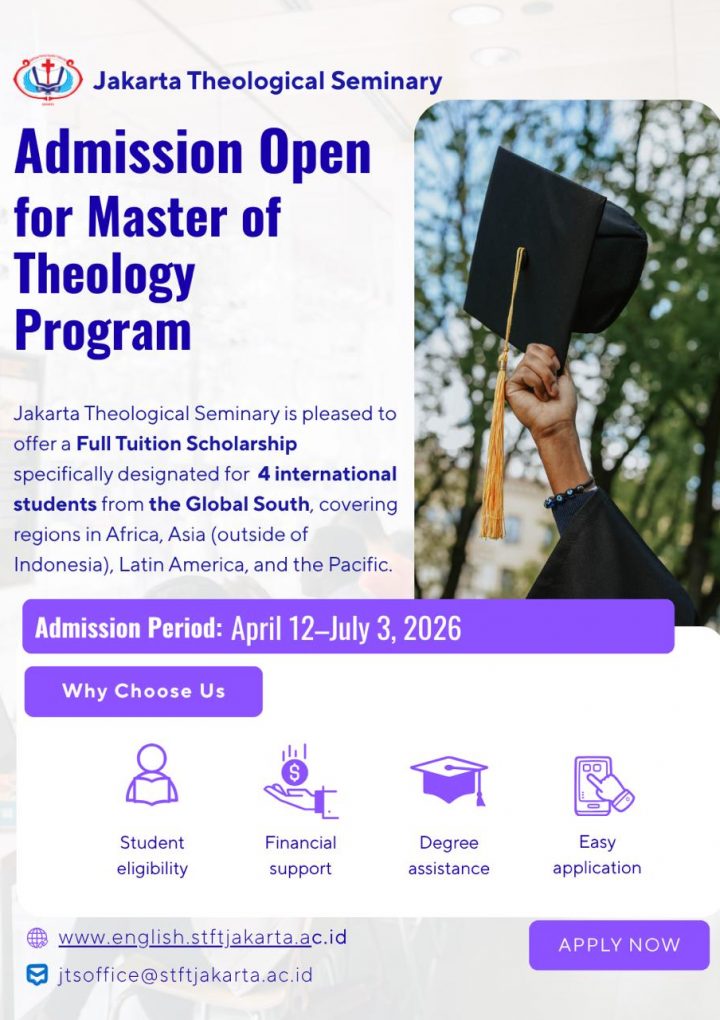 Our International Class for the Master of Theology Program at Jakarta Theological Seminary is here!